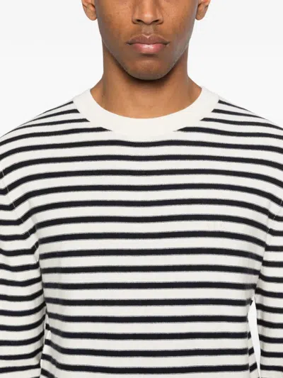 Apc Pull Paul Striped Sweater In Multi