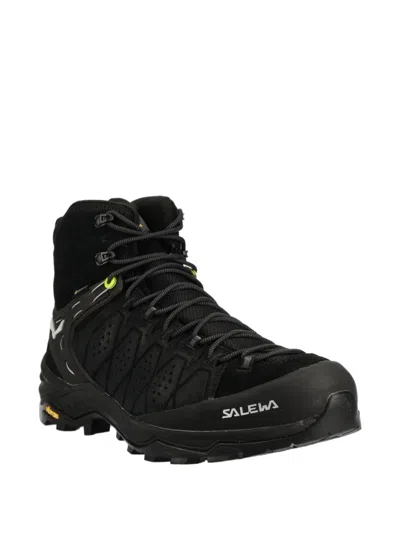Salewa Mid-cut Boot In Black