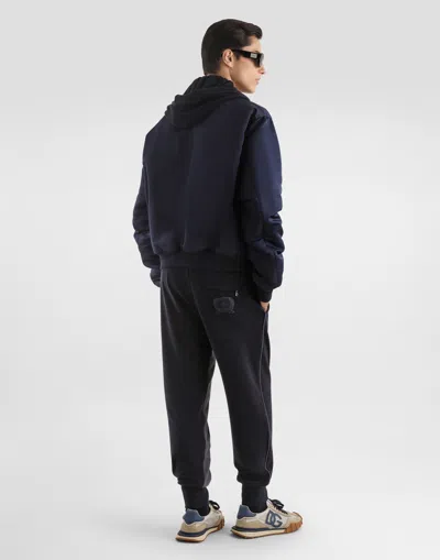 Dolce & Gabbana Drawstring Track Pants In Black