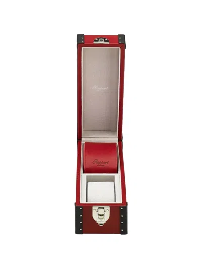 Rapport Studded Watch Case In Red