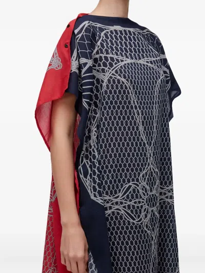 Osklen スカーフノット ドレス In Blue