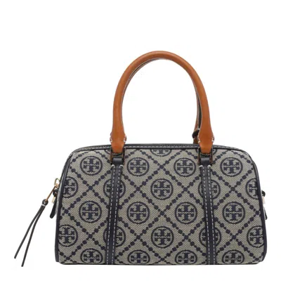 Tory Burch T Monogram Jacquard Mini Bag In Blue