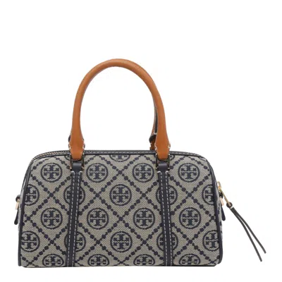 Tory Burch T Monogram Jacquard Mini Bag In Blue