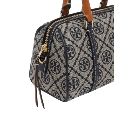 Tory Burch T Monogram Jacquard Mini Bag In Blue