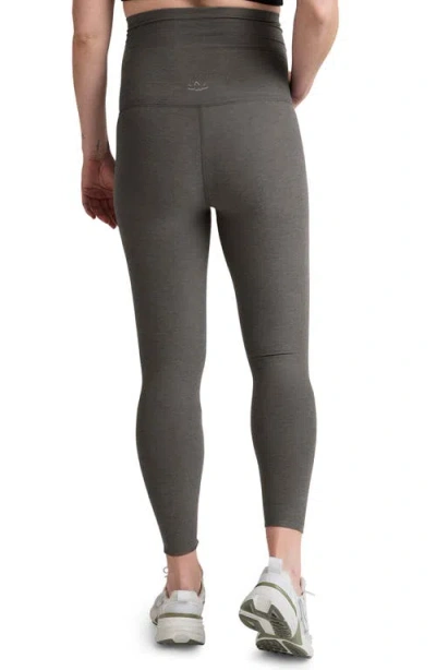 Beyond Yoga Out Of Pocket High Waisted Maternity Leggings In Gray