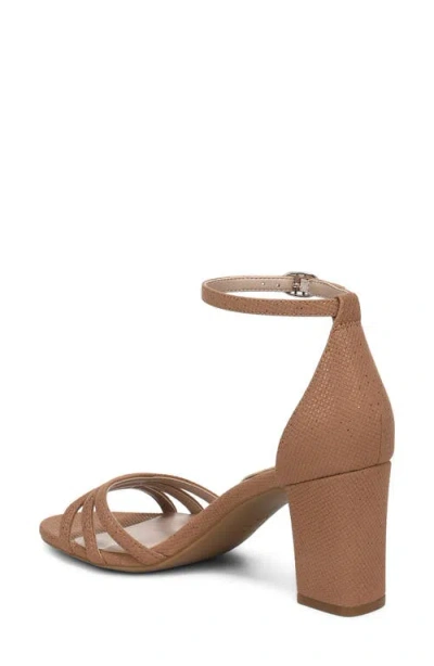 Naturalizer Heidi Ankle Strap Sandal In Brown