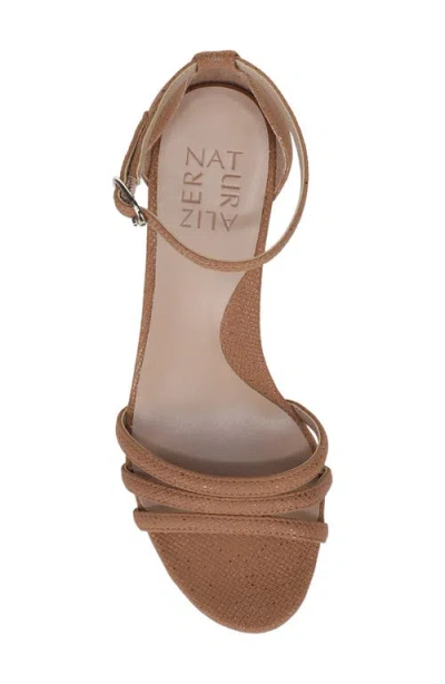 Naturalizer Heidi Ankle Strap Sandal In Brown
