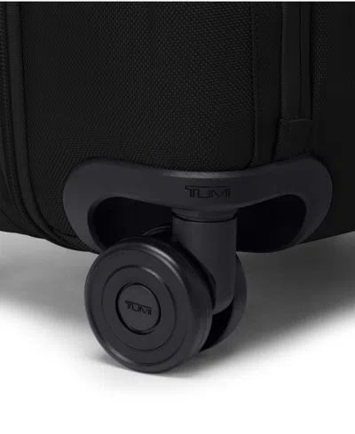 Tumi Alpha Small Dual Access Expandable Carry-on Spinner In Black