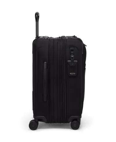 Tumi Alpha Small Dual Access Expandable Carry-on Spinner In Black