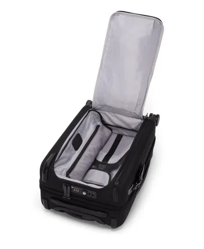 Tumi Alpha Small Dual Access Expandable Carry-on Spinner In Black