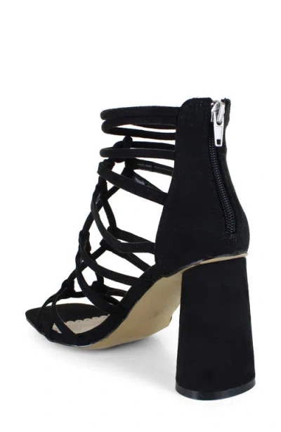 Zigisoho Cage Sandal In Black