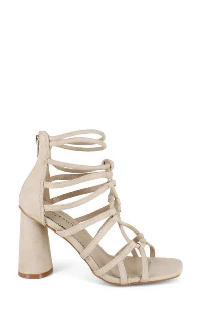 Zigisoho Cage Sandal In Nude