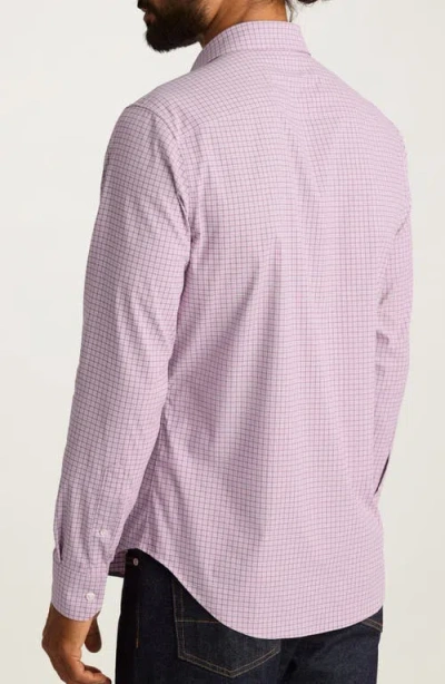 Bonobos Tech Slim Fit Solid Button-up Shirt In Pink