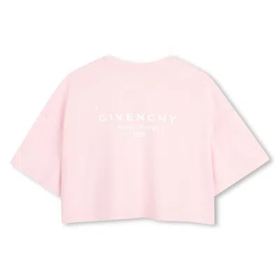 Givenchy Logo T-shirt In Pink