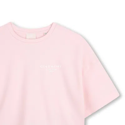 Givenchy Logo T-shirt In Pink