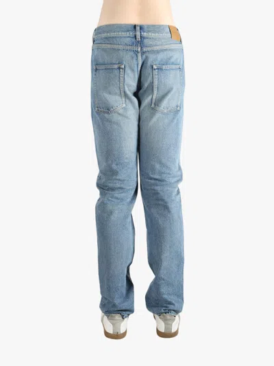 Saint Laurent Belt-loop Buttoned Trousers In Multi