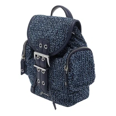 Ganni Backpack In Blue