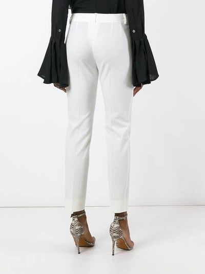 Shop Dolce & Gabbana High-waisted Trousers - Neutrals