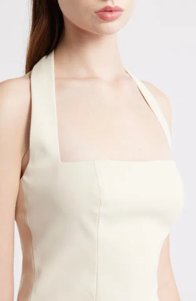 Odd Muse The Ultimate Muse Halter Top In Brown