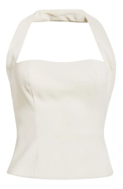 Odd Muse The Ultimate Muse Halter Top In Brown