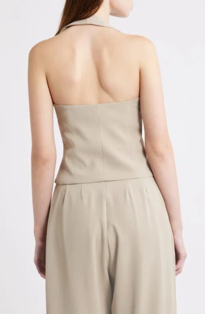 Odd Muse The Ultimate Muse Halter Top In Brown