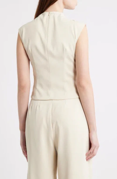 Odd Muse The Ultimate Muse Cap Sleeve Top In White