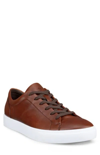Ecco Soft 7 Premier Sneaker In Brown