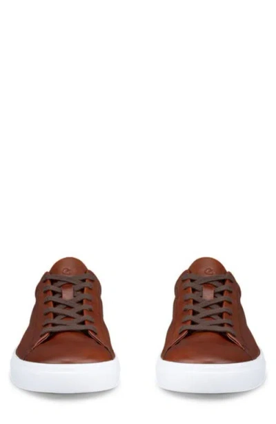 Ecco Soft 7 Premier Sneaker In Brown
