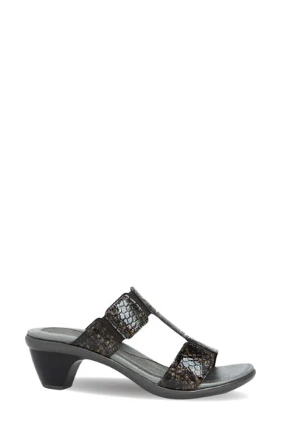 Naot Form Sandal In Black
