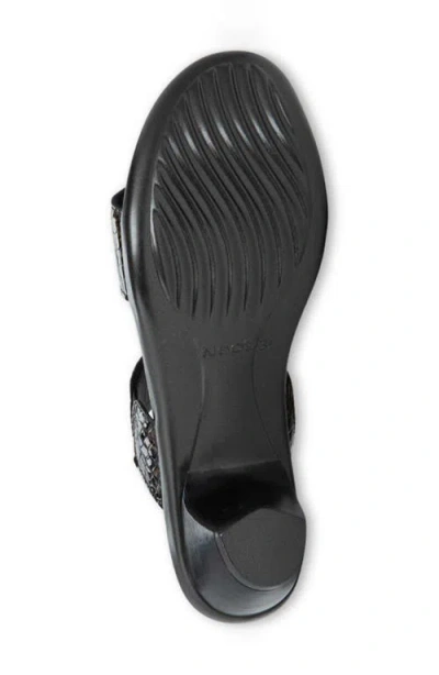 Naot Form Sandal In Black
