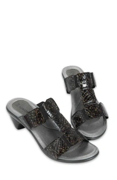 Naot Form Sandal In Black