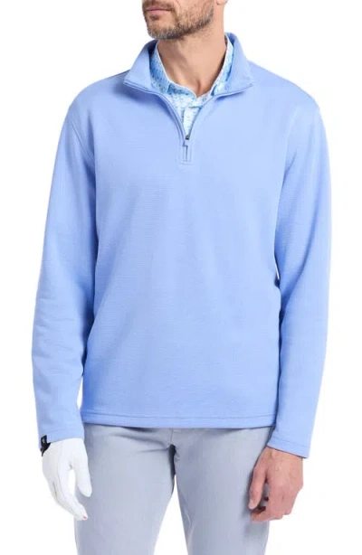 Robert Graham Troland Long Sleeve Knit Shirt In Blue