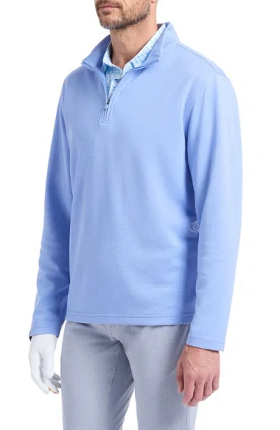 Robert Graham Troland Long Sleeve Knit Shirt In Blue