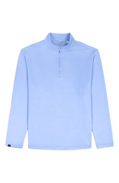 Robert Graham Troland Long Sleeve Knit Shirt In Blue