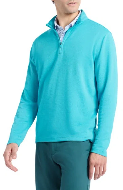 Robert Graham Troland Long Sleeve Knit Shirt In Blue