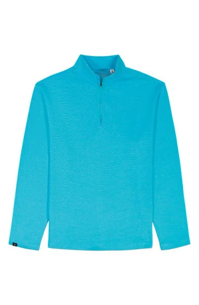 Robert Graham Troland Long Sleeve Knit Shirt In Blue