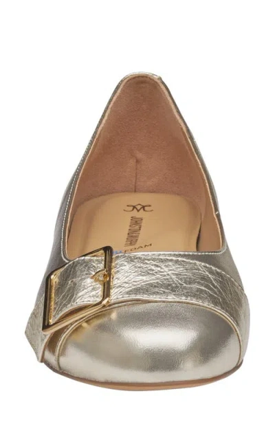 Johnston & Murphy Claire Belted Flat In Multi