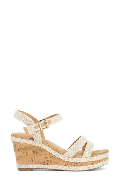 Dune London Kipling Platform Wedge Sandal In Multi