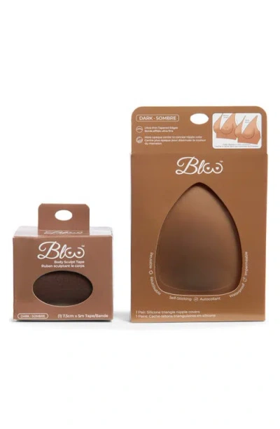 Bloo Shape Tape & Nipple Covers Kit In Brown