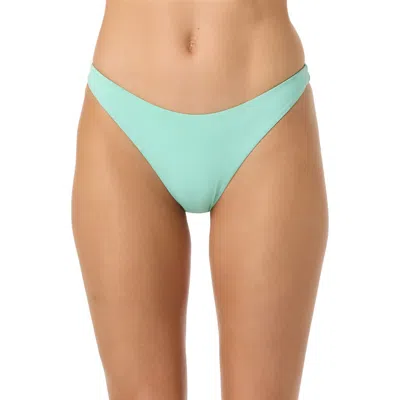 O'neill Flamenco Saltwater Solids Bikini Bottoms In Blue