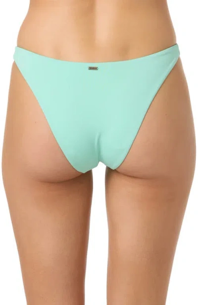O'neill Flamenco Saltwater Solids Bikini Bottoms In Blue
