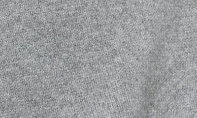 Mango Wool-blend Knit Sweater Medium Heather Grey In Gray