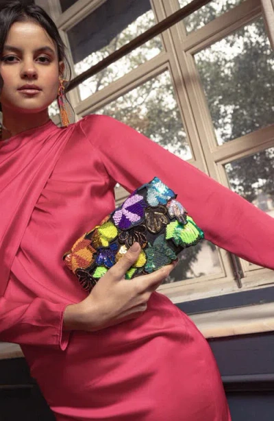 Simitri Aurelia Clutch In Multi