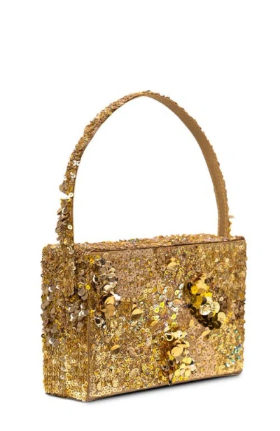 Simitri Sequin Box Clutch