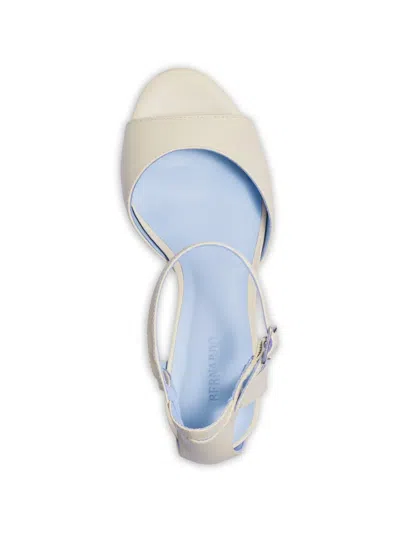 Bernardo Footwear Valeria Leather Platform Sandal In Neutral