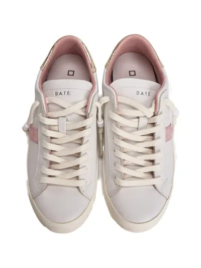 Date Hill Low Leather Sneaker In White