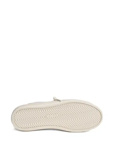 Date Hill Low Leather Sneaker In White