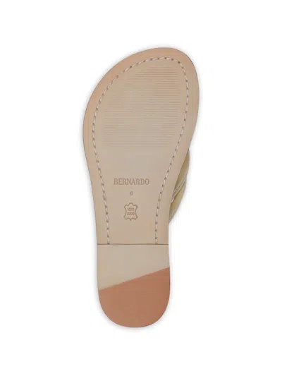 Bernardo Miami Knotted Strap Sandals In Neutral