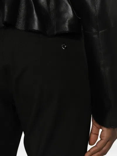 Coperni Flared Trousers In Black