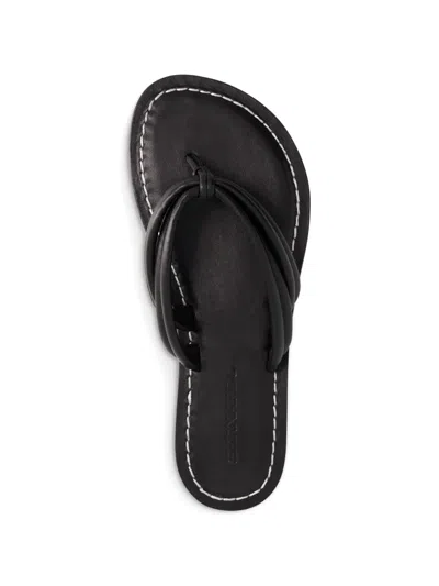 Bernardo Footwear Miami Thong Sandal In Black